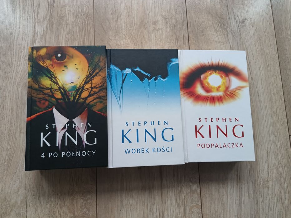 Stephen King zestaw Podpalaczka Wtorek kości 4 po północy