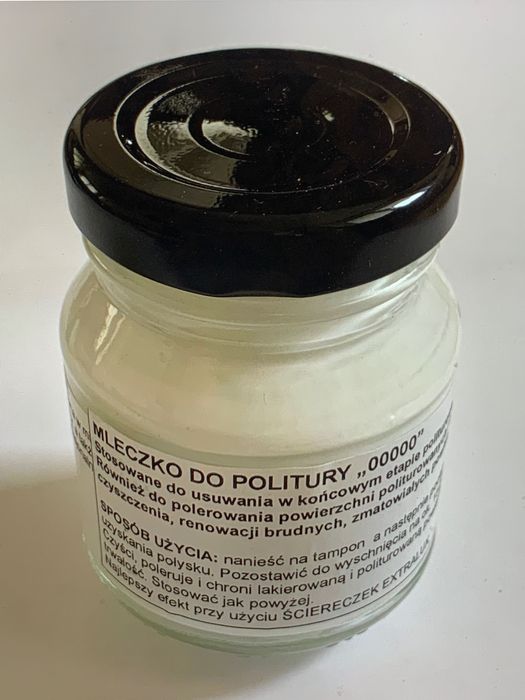 MLECZKO DO POLITURY polerowanie wysoki połysk zh Pielęgnacja Mebli hob