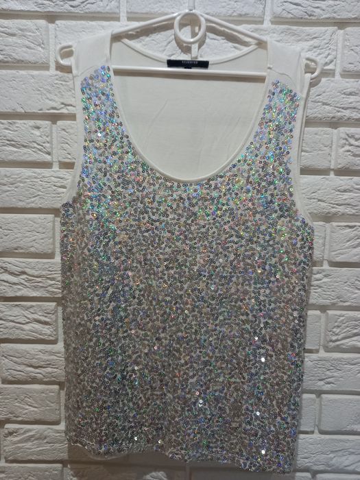 Bluzka z cekinami Reserved L