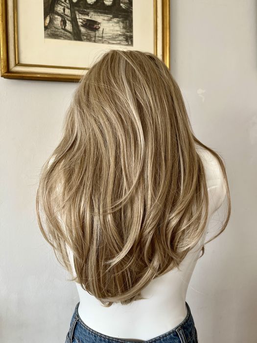 Peruka blond 50 cm