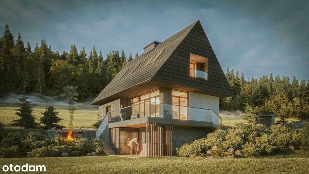 nowe 200 m2 | Gorce | Łopuszna | duża działka | widok na Tatry