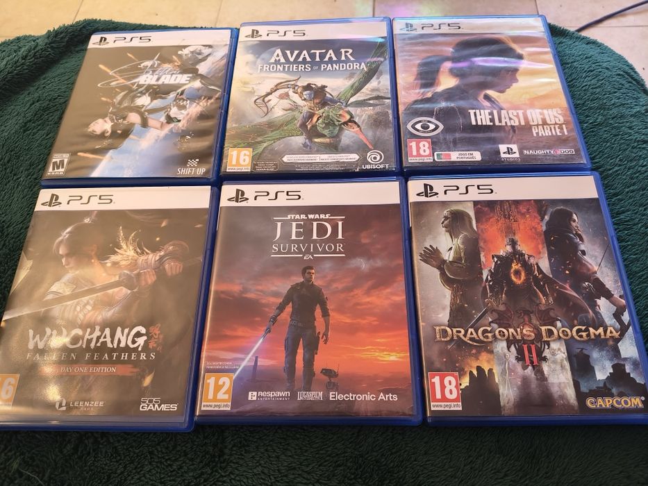 Jogos PS5 como novos