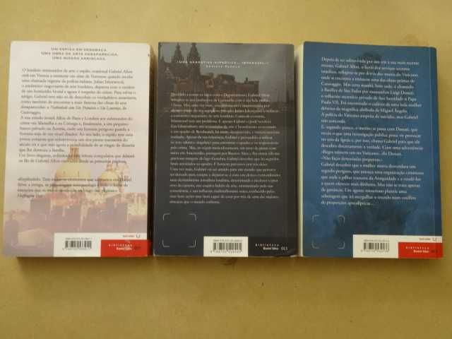 Daniel Silva - 3 Livros de Bolso - 1ª Edição