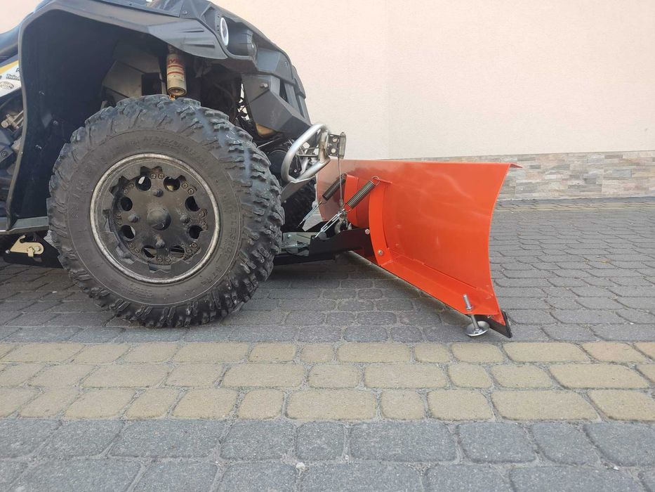 Pług do śniegu do Quada szybki montaż na click nowy solidny dostawa