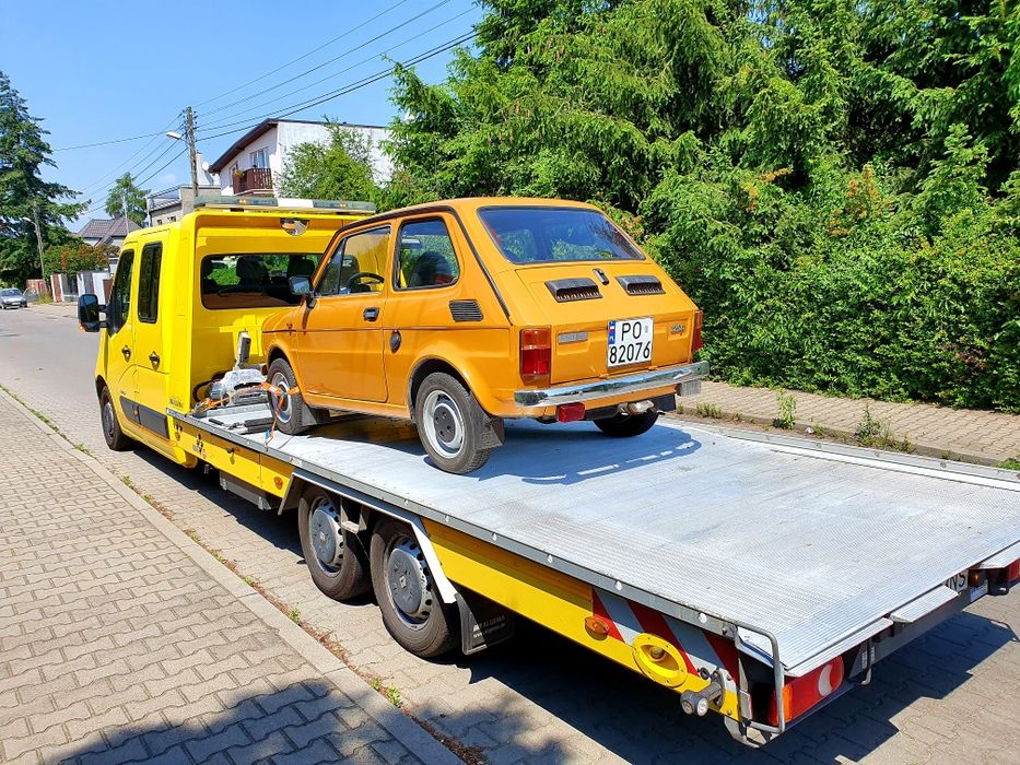 Transport laweta Pomoc Drogowa Dąbrówka Skorzewo Dopiewo Luboń