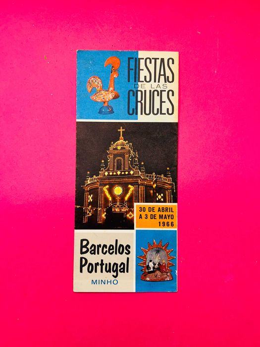 Fiestas de las Cruces – Barcelos - Abril a Mayo 1966 (Programa)