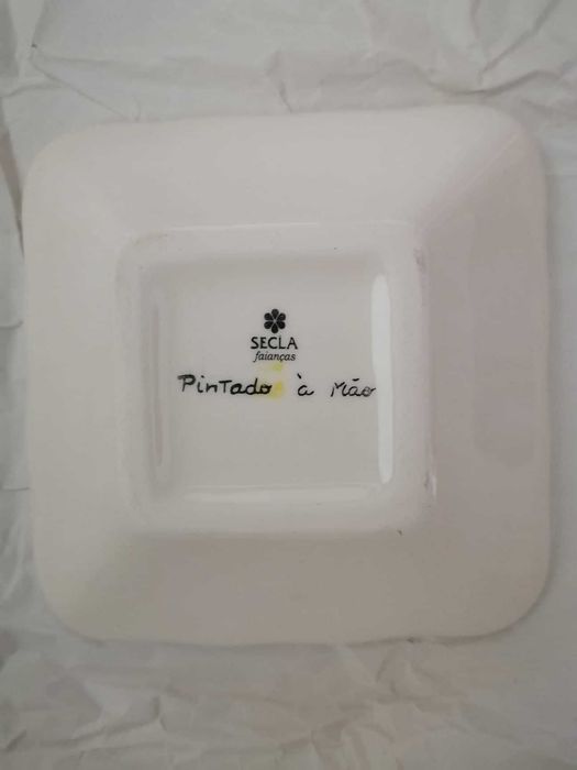 Cinzeiro pintado à mão Vinho Porto Offley - NOVO