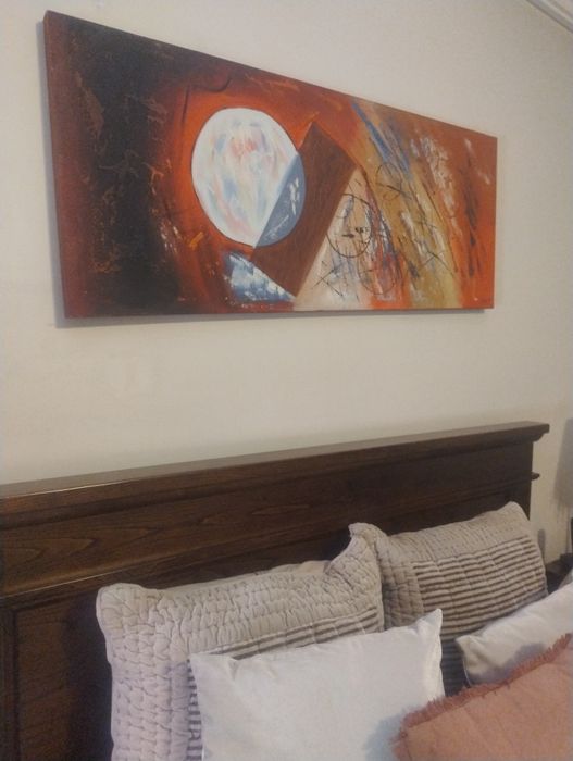 Quadro/Pintura Abstrata – Peça Decorativa Assinada