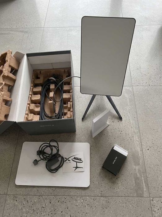 Starlink Standard Kit V2 (Gen 2) — Kompletny zestaw + Ethernet Adapter
