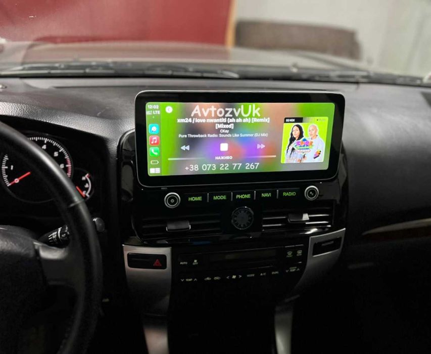 Магнітола PRADO 120 Toyota Lexus GX470 Лексус Прадо CarPlay Андроїд 16