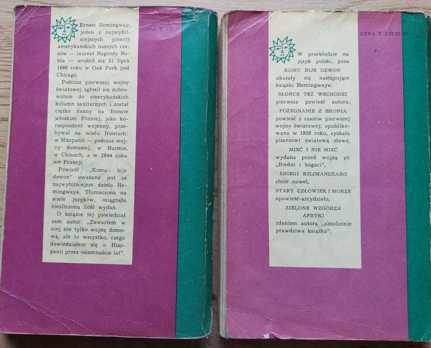 Ernest Hemingway Komu bije dzwon