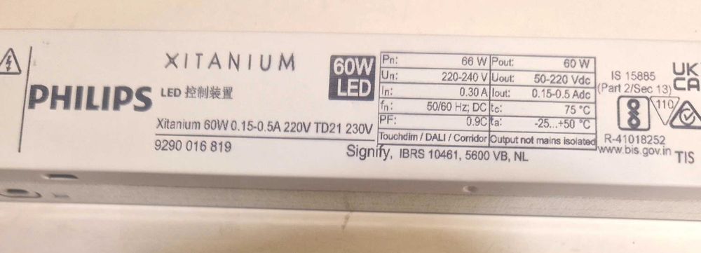 Drivers Philips iluminação