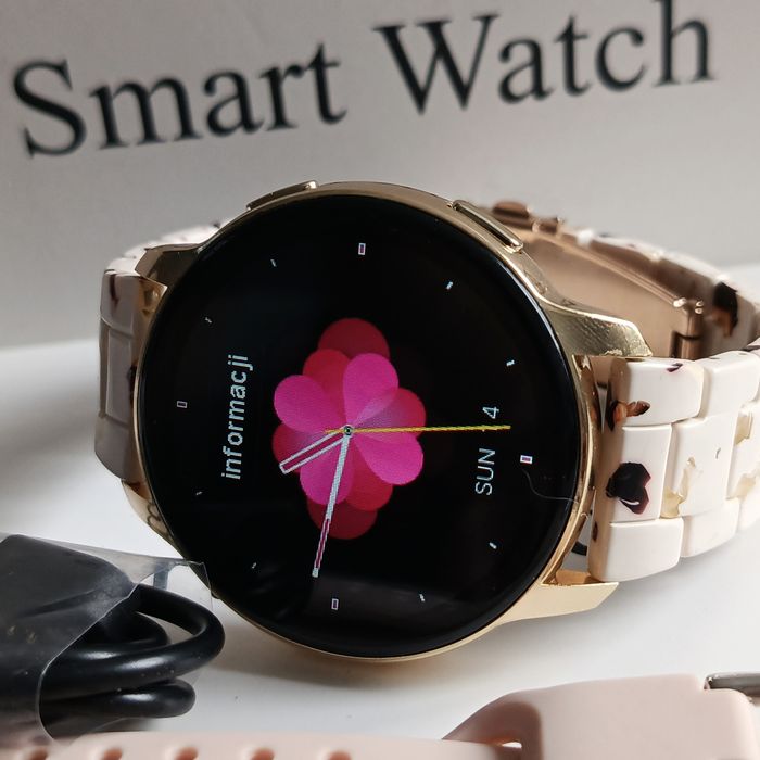 Damski Smart watch z funkcją odbierania i wykonywania połączeń