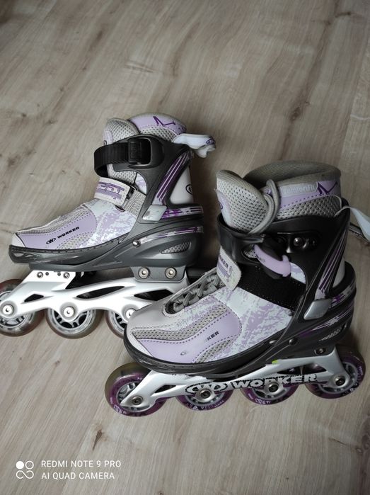 Super rolki dziewczęce Worker, r.31-34.