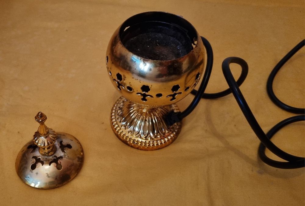 Queimador Antigo para Decoração