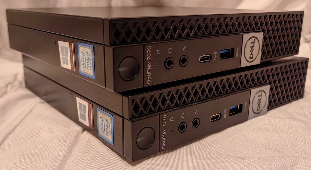 DELL Optiplex 7070 i5-9500, 16gb, 256ssd+ 1 tera, Win 11 Pro