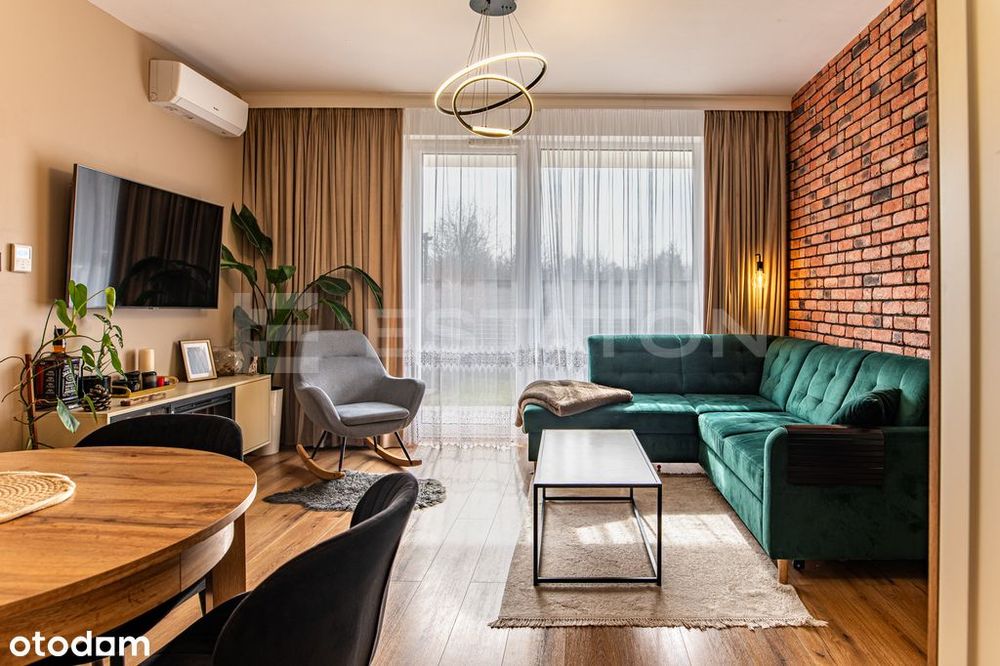Dwa miejsca w hali + ogródek 60m2