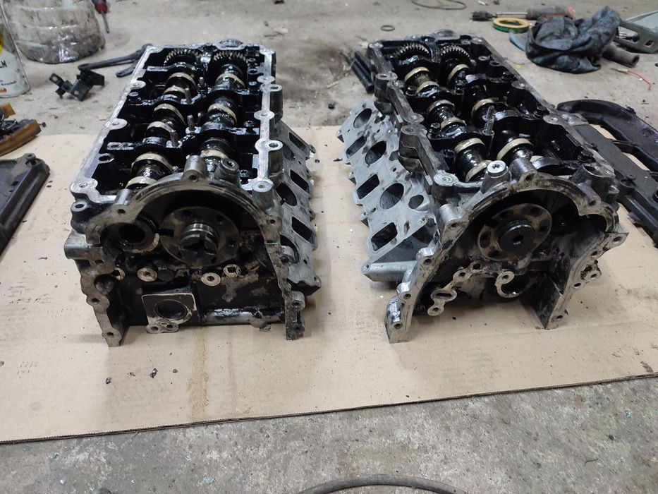 ГБЦ ауді а6с6 3.0 тді. Audi A6C6 3.0 TDI. Запчастини по двигуну