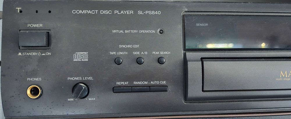 SL-PS840 Technics Compact Disc Player Odtwarzacz Płyt e2