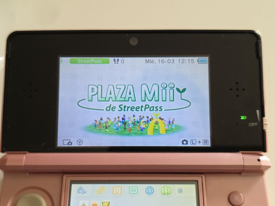 Nintendo 3ds rosa