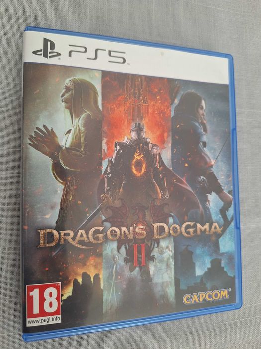 PS5 - Dragon's Dogma 2 + inne gry PS4 i PS5.