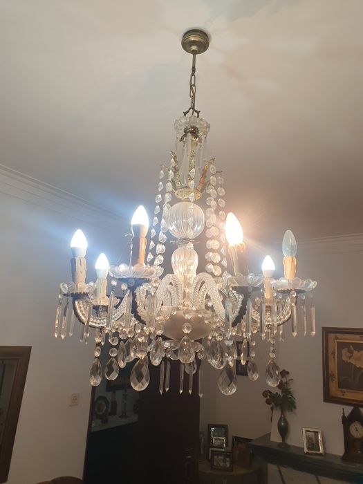 Lustre antigo restaurado