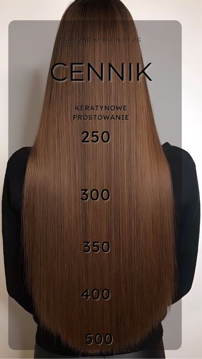 Keratynowe prostowanie, botox, laminacja, Diamond Touch Luxury Keratin