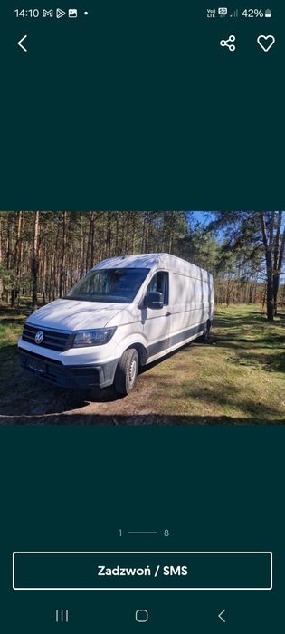 Crafter 2.0tdi 140koni NA CZĘŚCI