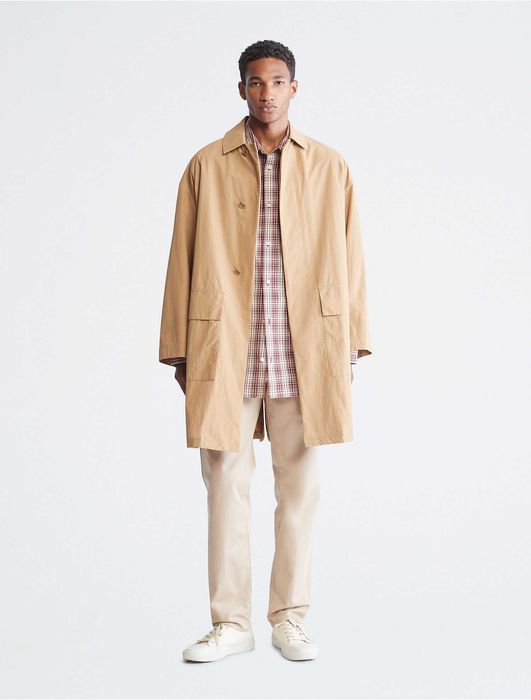 Новая куртка Calvin klein плащ (ck Oversize Nylon Jacket)c америки M,L