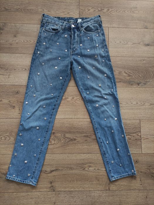 Spodnie jeansowe hm 28