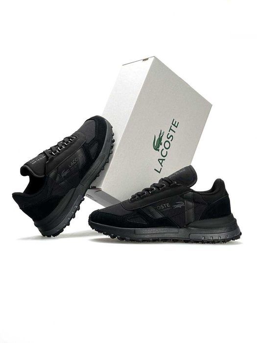 Кросівки Lacoste Elite Active Black Premium водовідштовхувальні i89