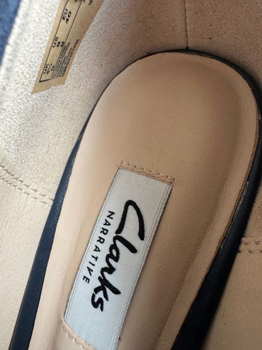 Туфлі Clarks на підборах