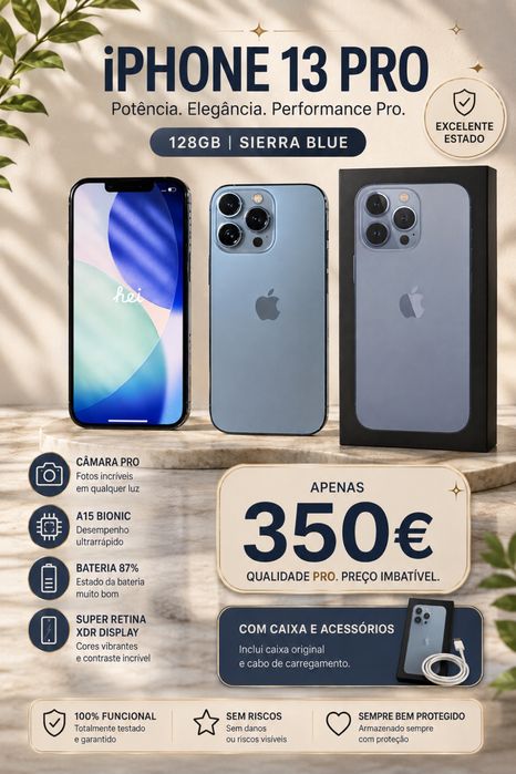 Iphone 13 Pro - Sierra Blue - 128 GB