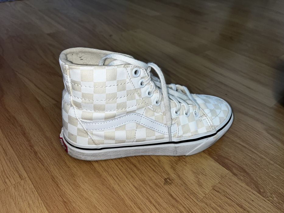 Tenis bota  checkerboard VANS