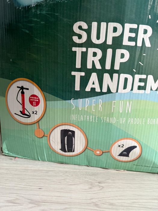 Deska sup Aqua Marina Super Trip Tandem 427cm