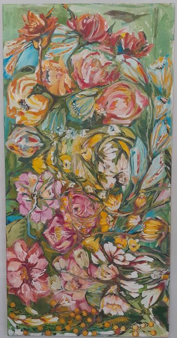 Pintura acrílica sobre tela original