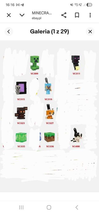 Kinder joy Minecraft
