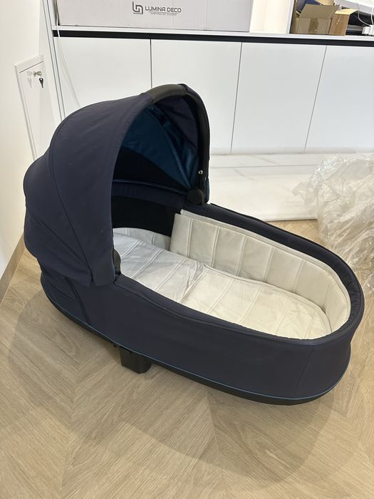 Cybex gondola prime granatowa 3.0 2.0 adaptery