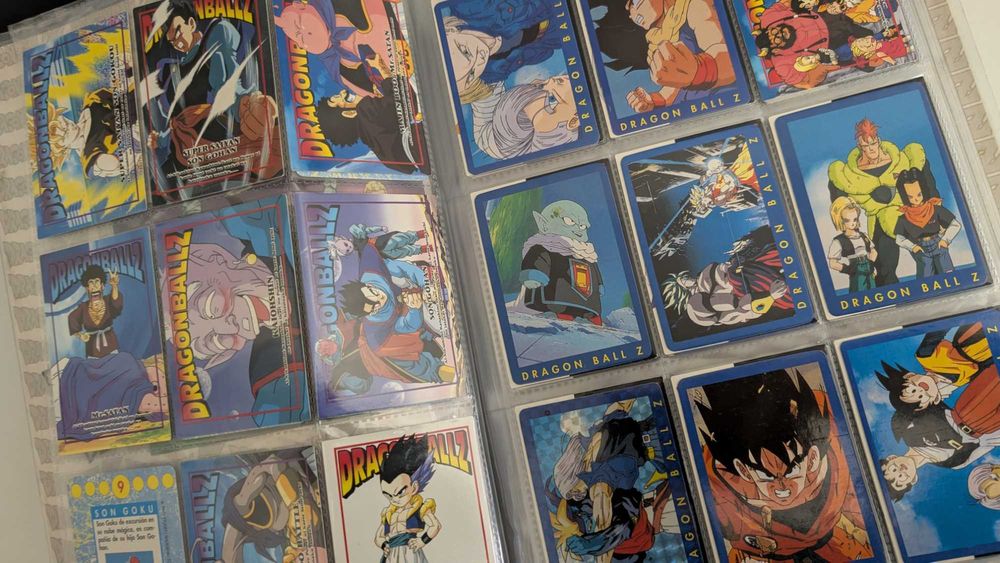 Caderneta COMPLETA Dragon Ball Z Cards, Panini (+ memorial photo e GT)