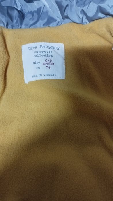 Kispo como novo Zara 6/9 meses , 74 cm