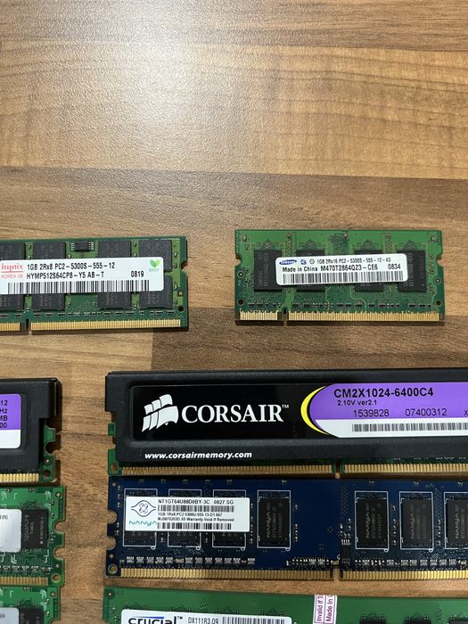 Varias memorias ram ddr2