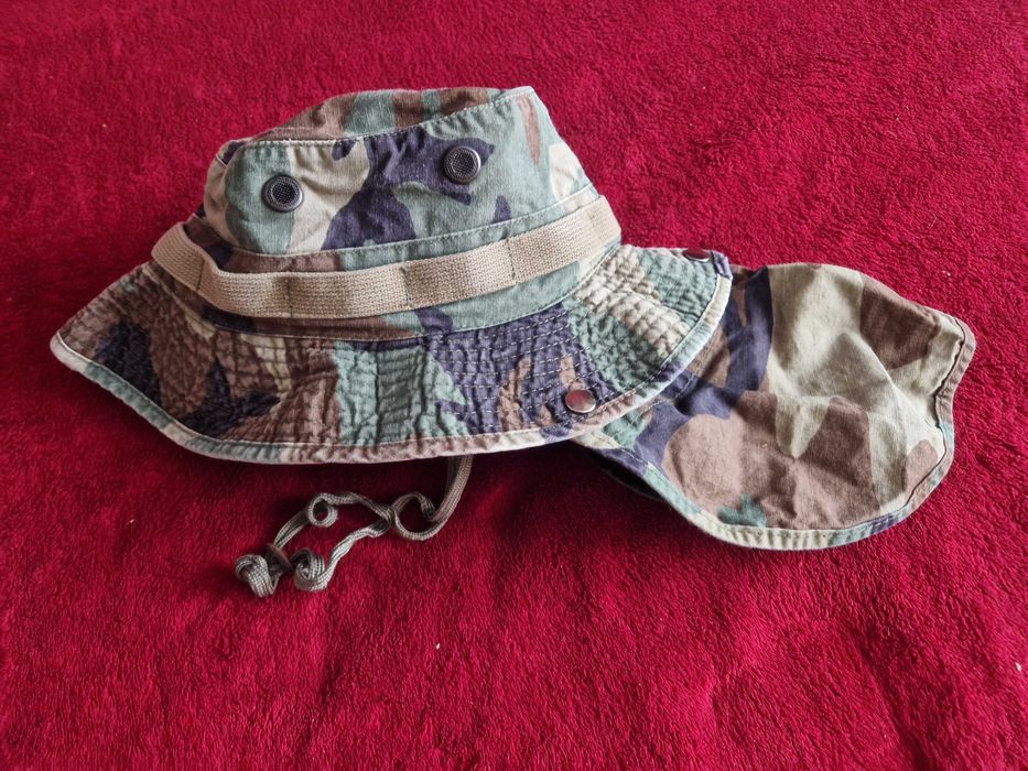 Kapelusz moro z dopinką na kark obwód 48-50cm