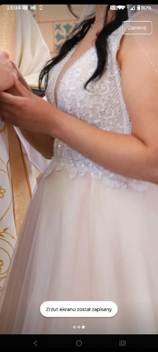Suknia ślubna s/m