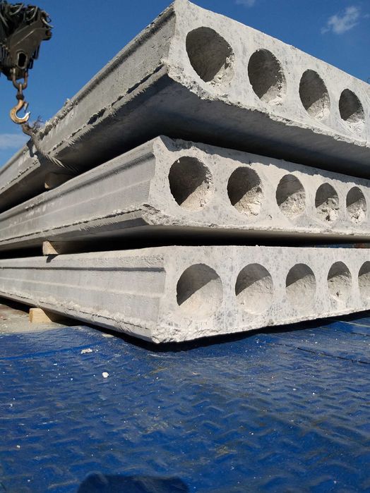 Плити перекриття залізобетонні полегшені (висота 16см). Найнижчі ціни