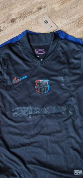 Koszulka FC Barcelona czarna Travis Scott