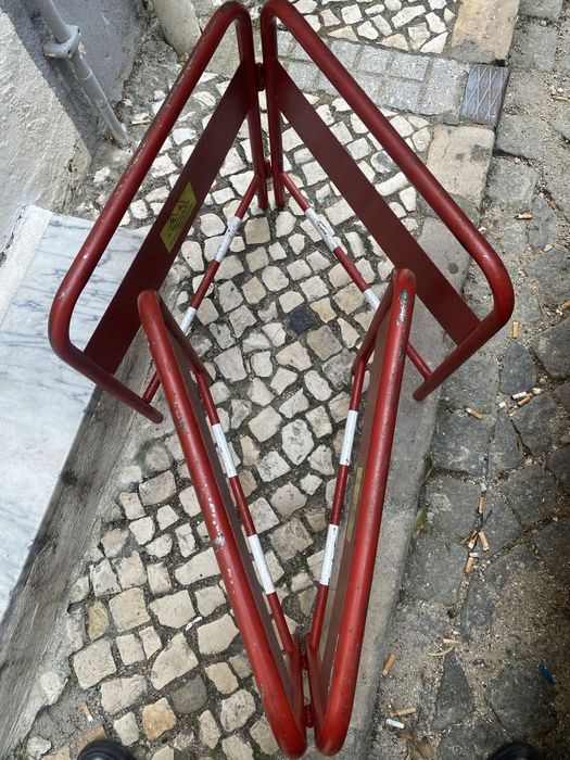 Cancela de obra metalica