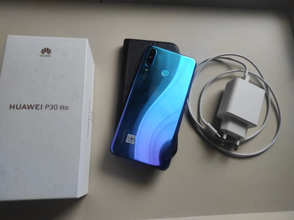Jak nowy Huawei P30 lite 4GB/128GB, ładowany co 4 dni, bez sladów