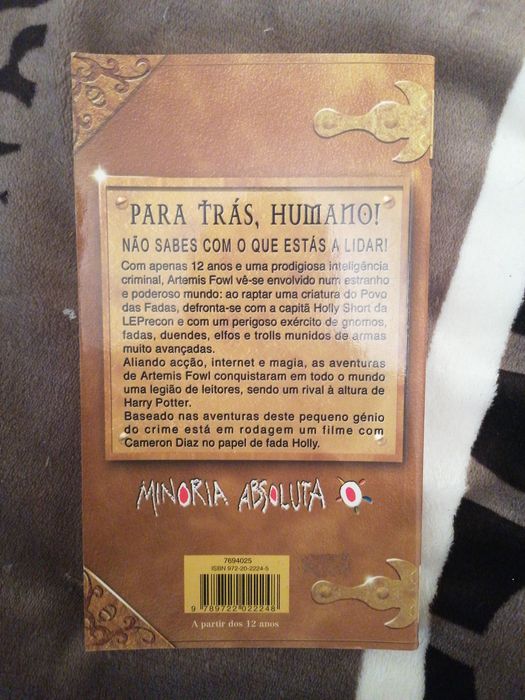 Artemis Fowl - o Ouro das Fadas