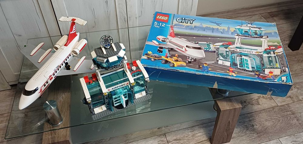 LEGO City 7894 Lotnisko – samolot + terminal | komplet | pudełko