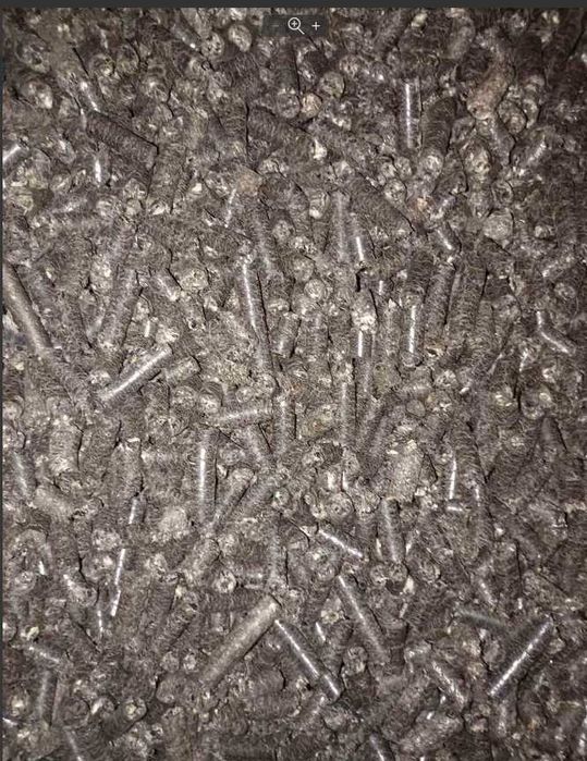 Pellet z łuski słonecznika